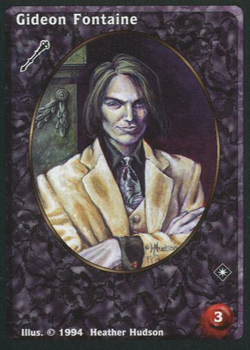 Gideon Fontaine [Jyhad set] - VTES CCG