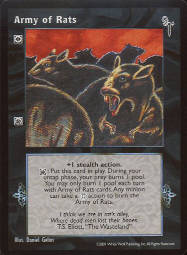 Army of Rats [FN set] - VTES CCG