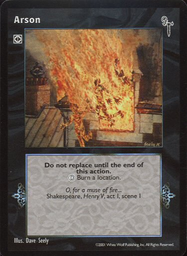 Arson [FN set] - VTES CCG