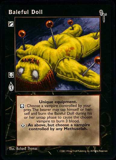 Baleful Doll [FN set] - VTES CCG