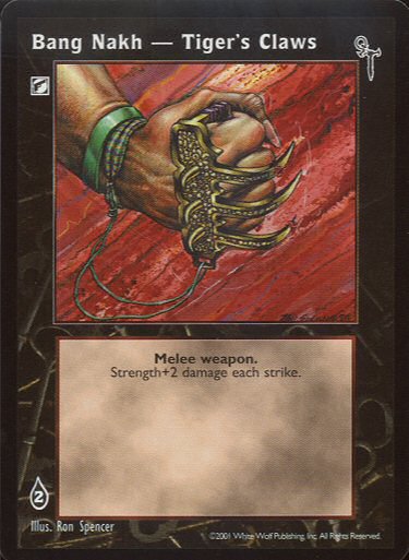 Bang Nakh  Tiger's Claws [FN set] - VTES CCG