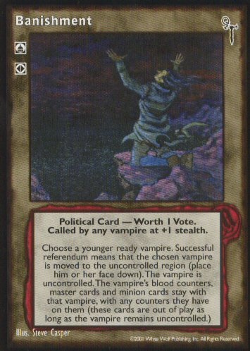 Banishment [FN set] - VTES CCG