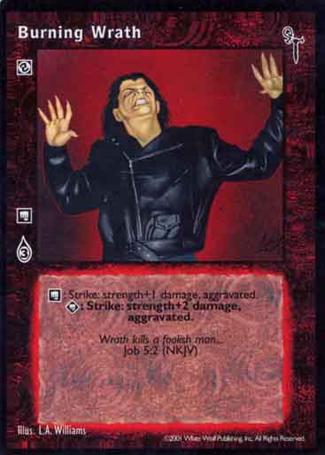 Burning Wrath [FN set] - VTES CCG