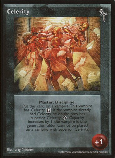 Celerity [FN set] - VTES CCG