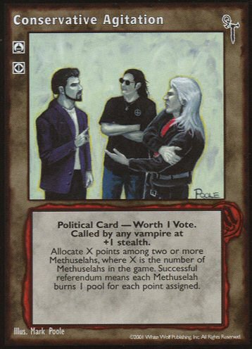 Conservative Agitation [FN set] - VTES CCG