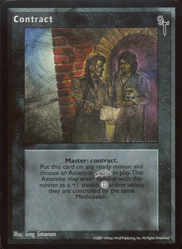 Contract [FN set] - VTES CCG
