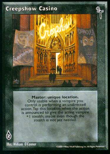 Creepshow Casino [FN set] - VTES CCG