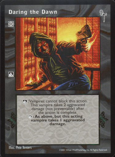 Daring the Dawn [FN set] - VTES CCG