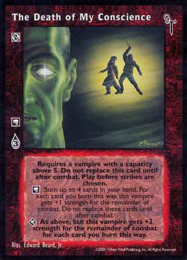 The Death of My Conscience [FN set] - VTES CCG