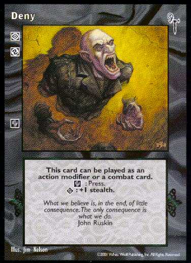 Deny [FN set] - VTES CCG