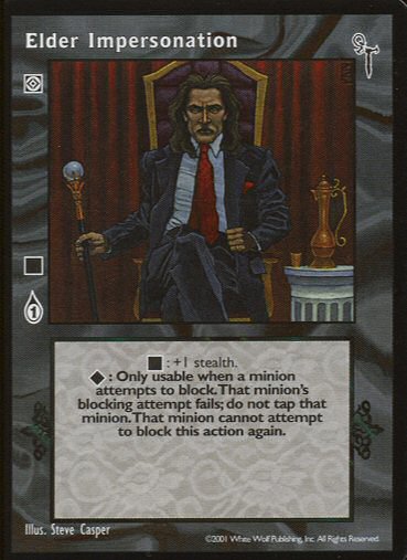 Elder Impersonation [FN set] - VTES CCG