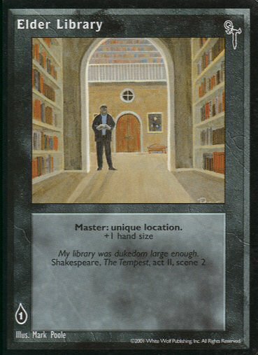 Elder Library [FN set] - VTES CCG