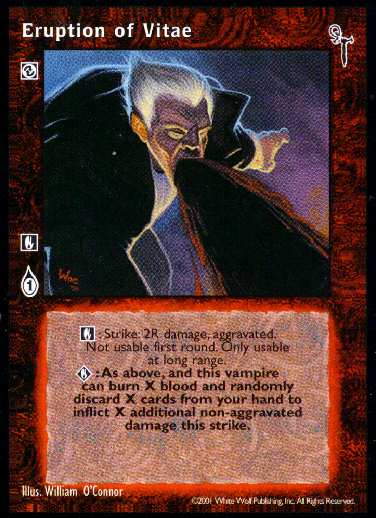 Eruption of Vitae [FN set] - VTES CCG