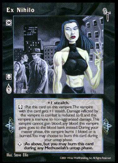 Ex Nihilo [FN set] - VTES CCG