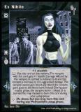 Ex Nihilo [FN set] - VTES CCG