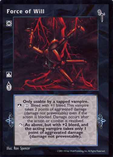 Force of Will [FN set] - VTES CCG