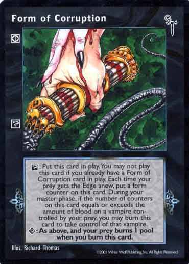 Form of Corruption [FN set] - VTES CCG