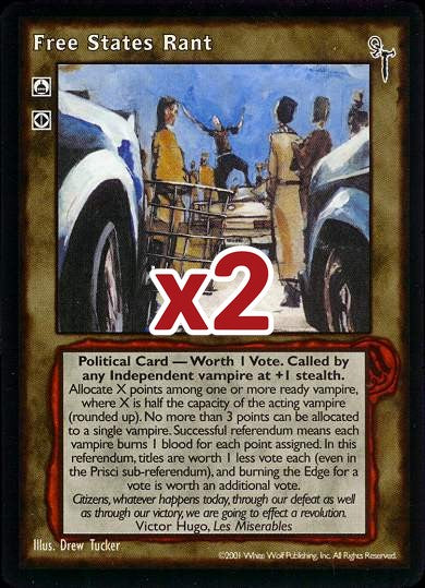 Free States Rant [FN set] - VTES CCG