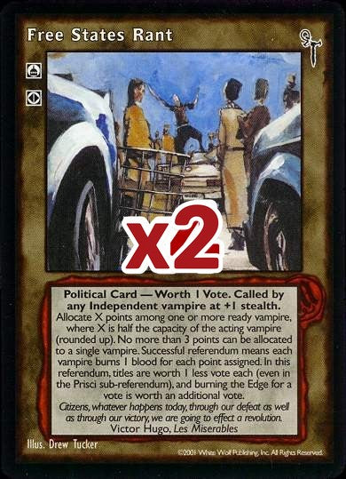 Free States Rant [FN set] - VTES CCG