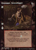 Giuseppe, Gravedigger [FN set] - VTES CCG