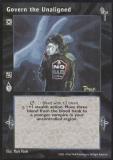 Govern the Unaligned [FN set] - VTES CCG