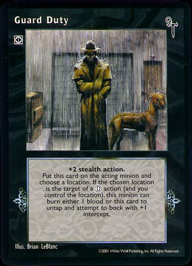 Guard Duty [FN set] - VTES CCG