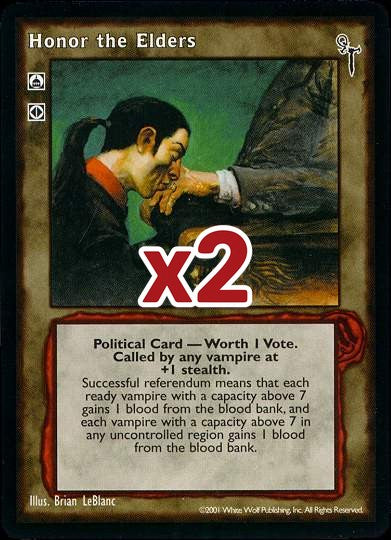 Honor the Elders [FN set] - VTES CCG