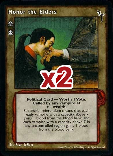 Honor the Elders [FN set] - VTES CCG