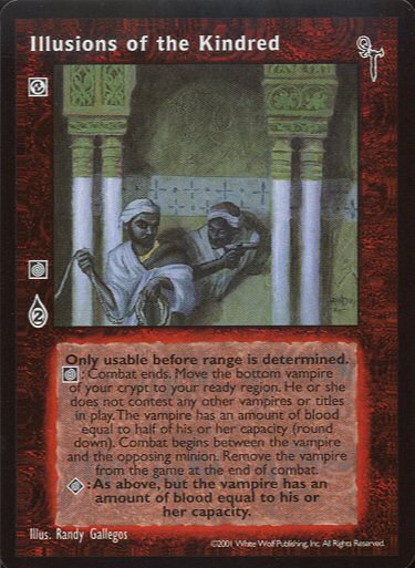 Illusions of the Kindred [FN set] - VTES CCG