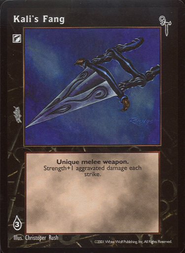 Kali's Fang [FN set] - VTES CCG