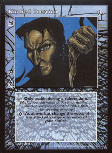 Kindred Coercion [FN set] - VTES CCG