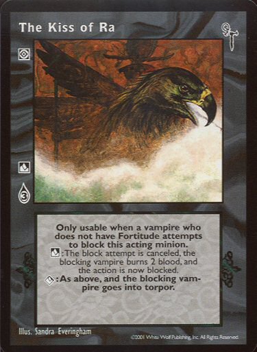 The Kiss of Ra [FN set] - VTES CCG