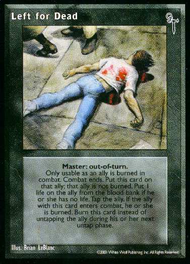 Left for Dead [FN set] - VTES CCG