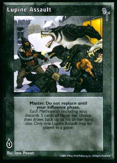 Lupine Assault [FN set] - VTES CCG