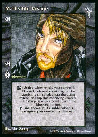 Malleable Visage [FN set] - VTES CCG