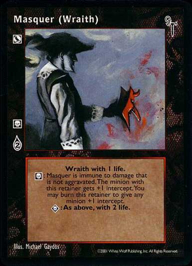 Masquer (Wraith) [FN set] - VTES CCG