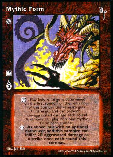 Mythic Form [FN set] - VTES CCG