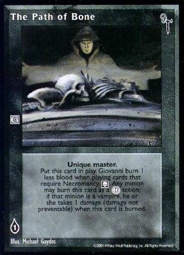 The Path of Bone [FN set] - VTES CCG