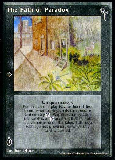 The Path of Paradox [FN set] - VTES CCG