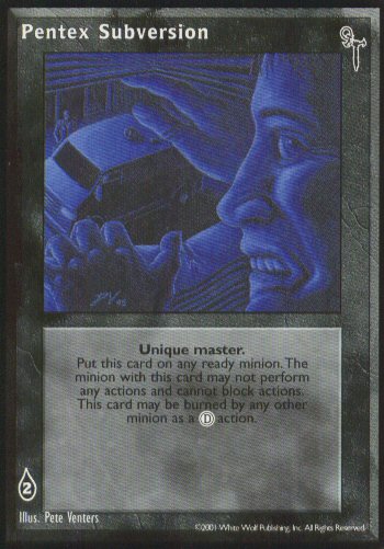 Pentex(TM) Subversion [FN set] - VTES CCG