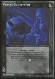 Pentex(TM) Subversion [FN set] - VTES CCG