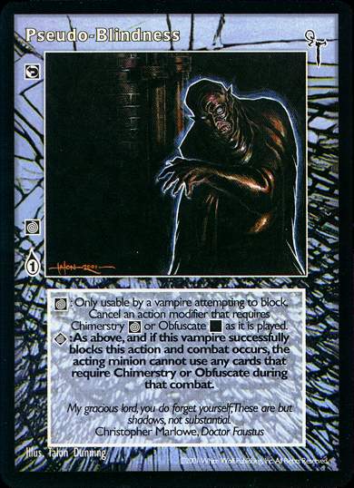 Pseudo-Blindness [FN set] - VTES CCG