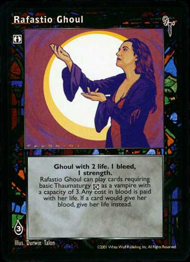 Rafastio Ghoul [FN set] - VTES CCG