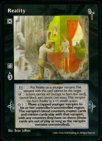 Reality [FN set] - VTES CCG