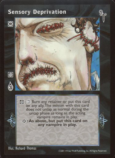 Sensory Deprivation [FN set] - VTES CCG