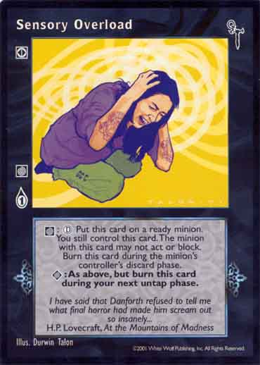 Sensory Overload [FN set] - VTES CCG