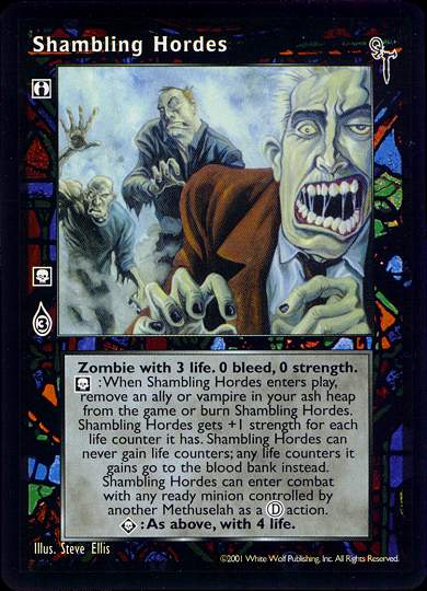 Shambling Hordes [FN set] - VTES CCG