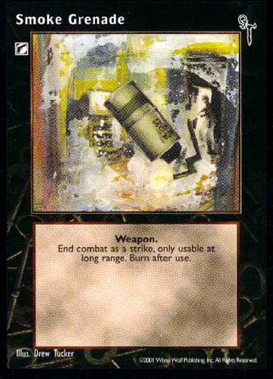 Smoke Grenade [FN set] - VTES CCG