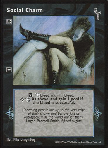 Social Charm [FN set] - VTES CCG