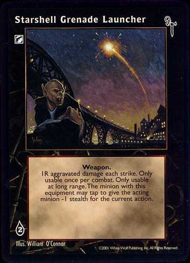 Starshell Grenade Launcher [FN set] - VTES CCG